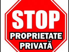 Placuta stop proprietate privata